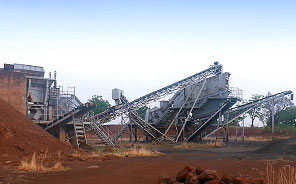 马里巴马科移动站制砂项目